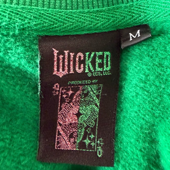 QUEEN OF SPARKLES Green Emerald City Sweatshirt - Picture 6 of 6